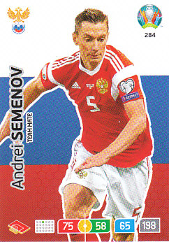 Andrei Semenov Russia Panini UEFA EURO 2020#284